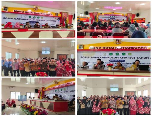 MAN 2 Kukar Jadi Tempat Kegiatan Sosialisasi  KMA 1503